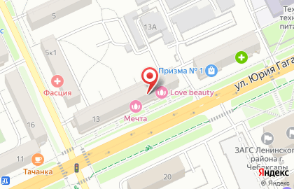 Салон красоты Мечта в Чебоксарах на карте