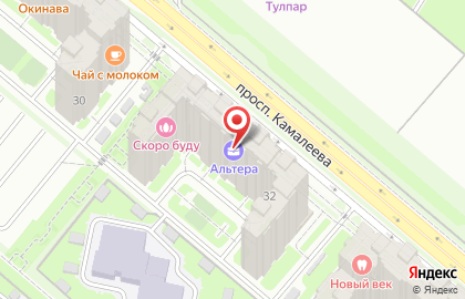 Альтера на карте