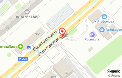 ЭНЛИ на Саратовском шоссе на карте