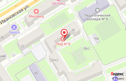 Психоневрологический Диспансер # 9 Невского Района на карте