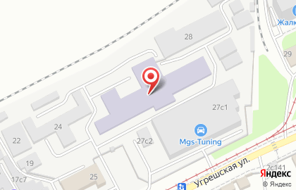 Сервисный центр Kuppersbusch на Угрешской улице на карте