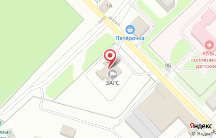 Отдел Загс Гатчинского Района на карте