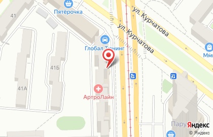 NSP на улице Курчатова на карте