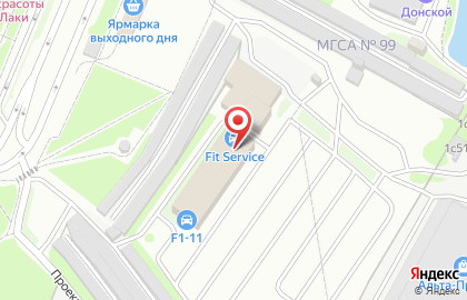 Автомойка в Москве на карте