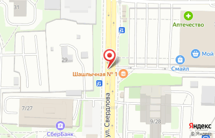 Квартирное бюро "Дом Гончарова" на улице Свердлова на карте