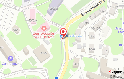 Зоосалон Barberdog на карте