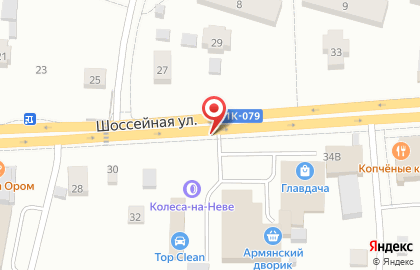 Продуктовый магазин в Санкт-Петербурге на карте
