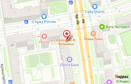 Ювелирный магазин Рубин на проспекте Стачек на карте