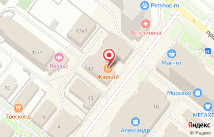 Винни-Пух на улице Иоанна Кронштадтского на карте