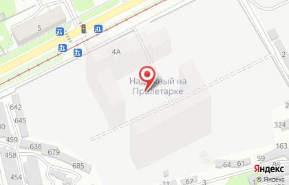 ЖК Надежный на Пролетарке на карте