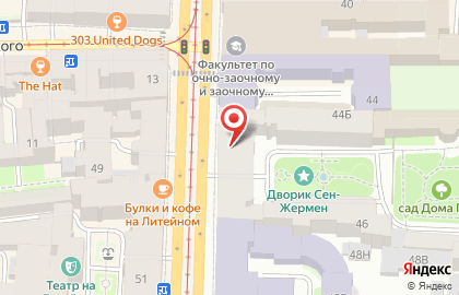 Адвокатское бюро Старый Петербург на карте