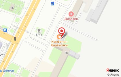 Компания Потолки34 на карте