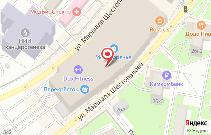Фирменный магазин У Палыча в Москворечье-Сабурово на карте