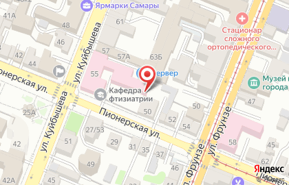 Смышляевская средняя общеобразовательная школа №3 на карте
