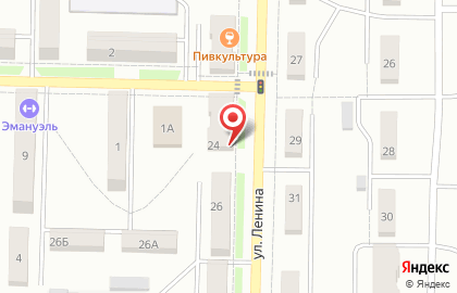 Фирменный магазин Крюгер на улице Ленина на карте