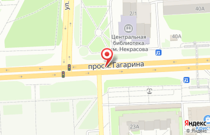 ОАО Банкомат, Газпромбанк на проспекте Гагарина на карте
