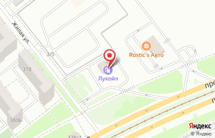 Лукойл-ликард на проспекте Победы, 378г к 1 на карте