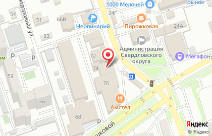Магазин женской одежды и купальников Вискоза+ на карте