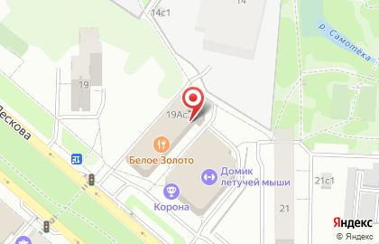 Магазин разливных напитков на улице Лескова на карте