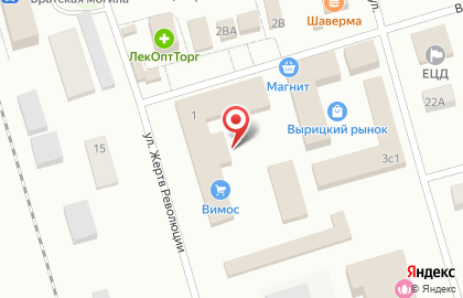 Вимос, тд на Вокзальной улице на карте