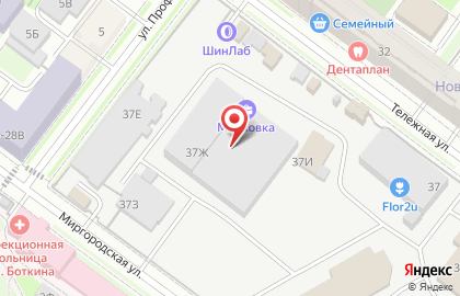 Компания Главпрокат на карте