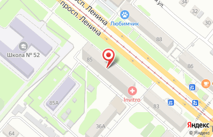 Охранное предприятие Скорпион на проспекте Ленина на карте