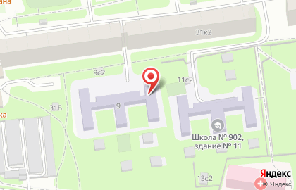 Школа Диалог №902 с дошкольным отделением в Москве на карте