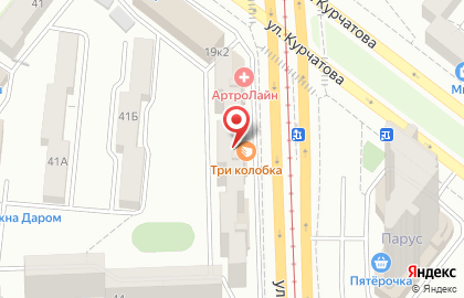 “ГЛАВКОМ” центр недвижимости на улице Курчатова на карте