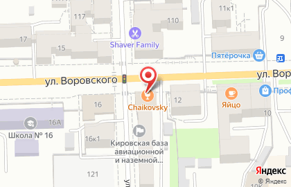 Банкетный зал Чайковский на карте