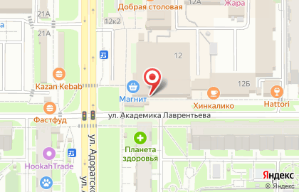 Служба реставрации ванн СРВ в Ново-Савиновском районе на карте