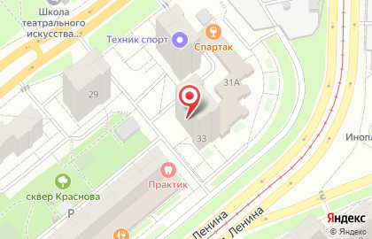 Магазин одежды и обуви Березка на Ново-Садовой улице на карте