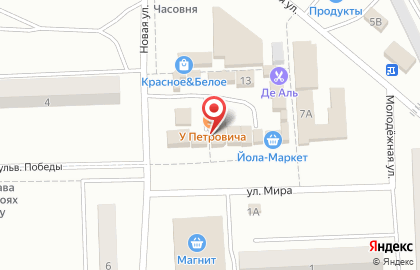 Кафе-бар У Петровича на карте