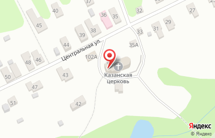 Храм в честь иконы Казанской Божьей Матери в Нижнем Новгороде на карте