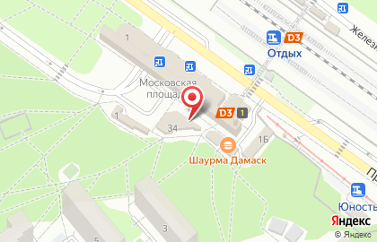 Салон связи Tele2 на Московской площади на карте