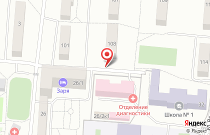 Г. Обь Киоск по продаже фруктов и овощей на улице Военного городка на карте
