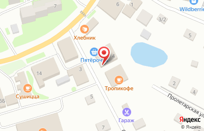 Супермаркет Пятёрочка в Санкт-Петербурге на карте