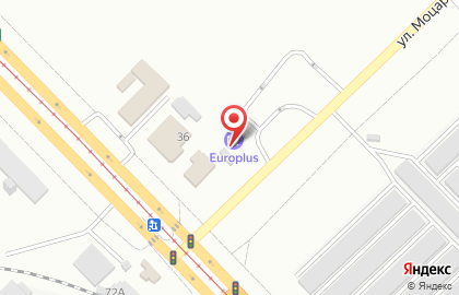 Europlus на карте