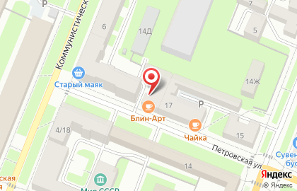 ООО Садко на Петровской улице на карте