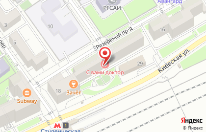 Виталайн на карте