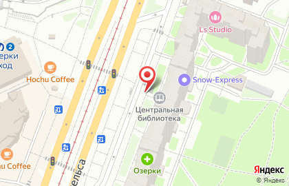 Магазин фруктов и овощей в Выборгском районе на карте