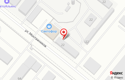 Грузовой автосервис УралФотонСервис в Железнодорожном районе на карте