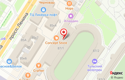 Федерация тяжелой атлетики Тульской области в Центральном районе на карте