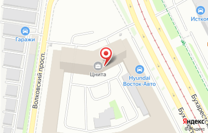 Автосервис FIT SERVICE на Бухарестской улице в Санкт-Петербурге на карте