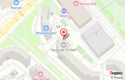 Почта Банк в Москве на карте