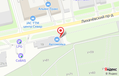 Автомойка в Москве на карте