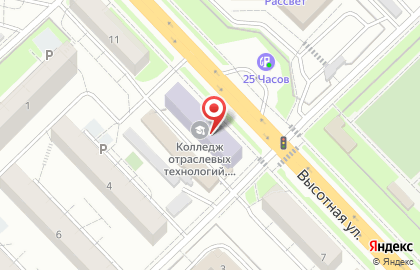 Автошкола при лицее №9 в Октябрьском районе на карте