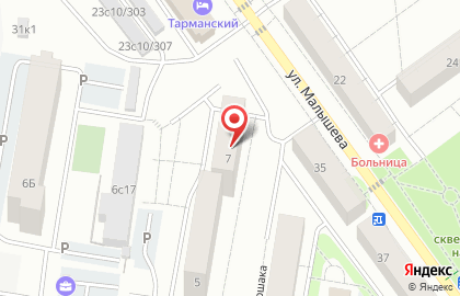 Строящиеся объекты, ООО ТЮМЕНЬСТРОЙСЕРВИС на карте