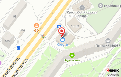 Магазин женской одежды в Ярославле на карте