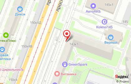 Магазин ЁЖ в Санкт-Петербурге на карте