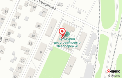 Школа танцев Арабия в Левобережном районе на карте